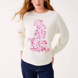 Love Cat Ballad Long Sleeve Top by Lilly Pulitzer
